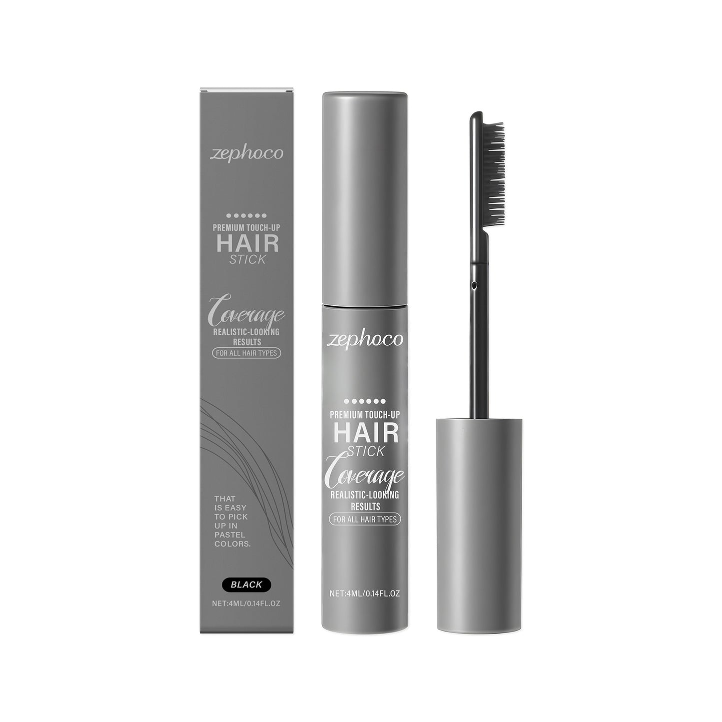 Black Hair Dye Touch-Up Cream 4ml - Hair Color Correction