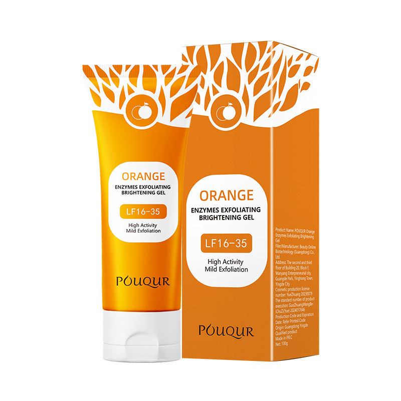 Yellow Sugar Exfoliating Gel for Face - Mild Skin Care, 150g