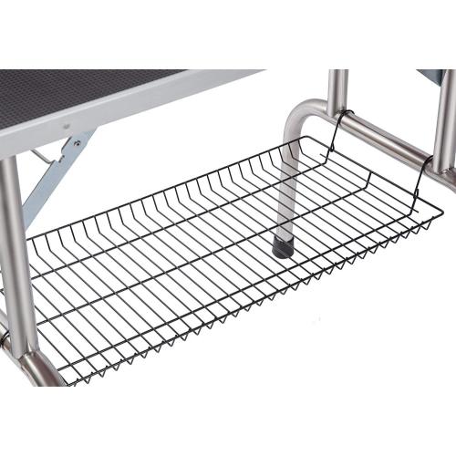 42-Inch Heavy Duty Pet Grooming Table with Adjustable Arms & Clips