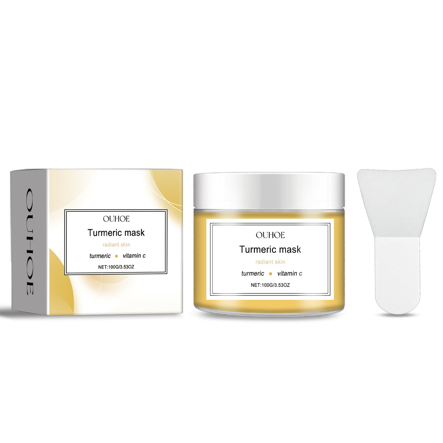 Turmeric Brightening Facial Mask for Skin Whitening & Pigment Removal 100g