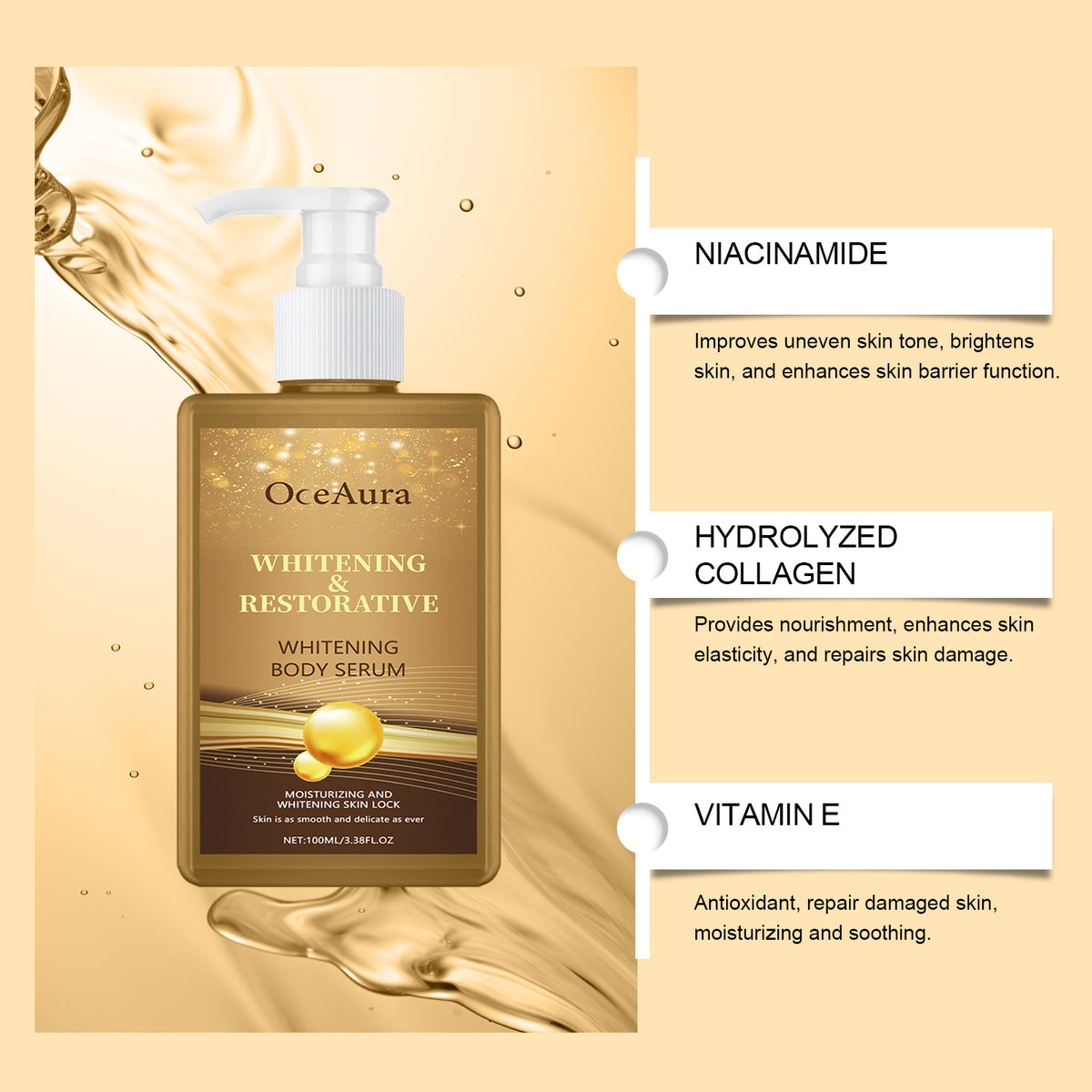 Hydrating Body Care Solution for Smooth Skin - 100ml