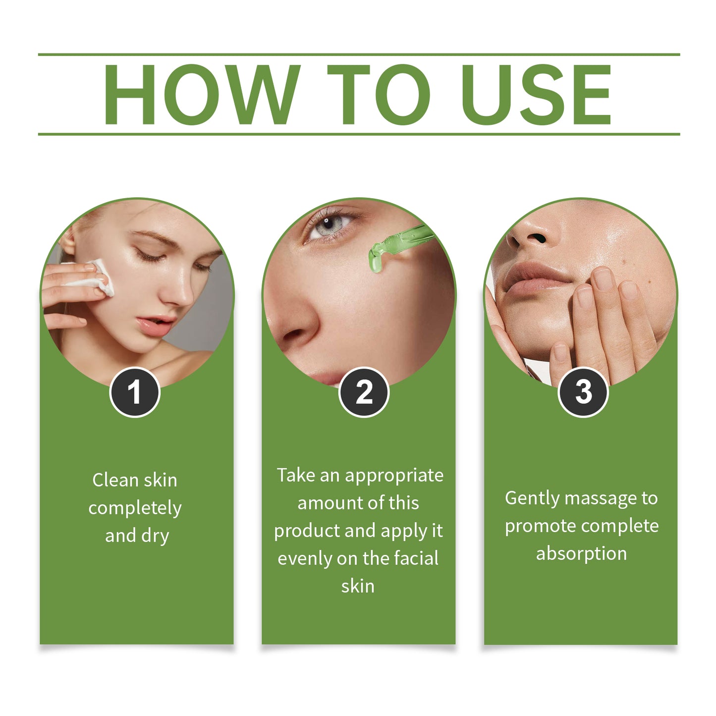 Aloe Vera Facial Serum - Deep Moisturizing & Soothing Skin Care Essence 30ml