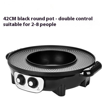 Korean-Style Electric Hot Pot & Grill Multi-Functional All-in-One Cooker