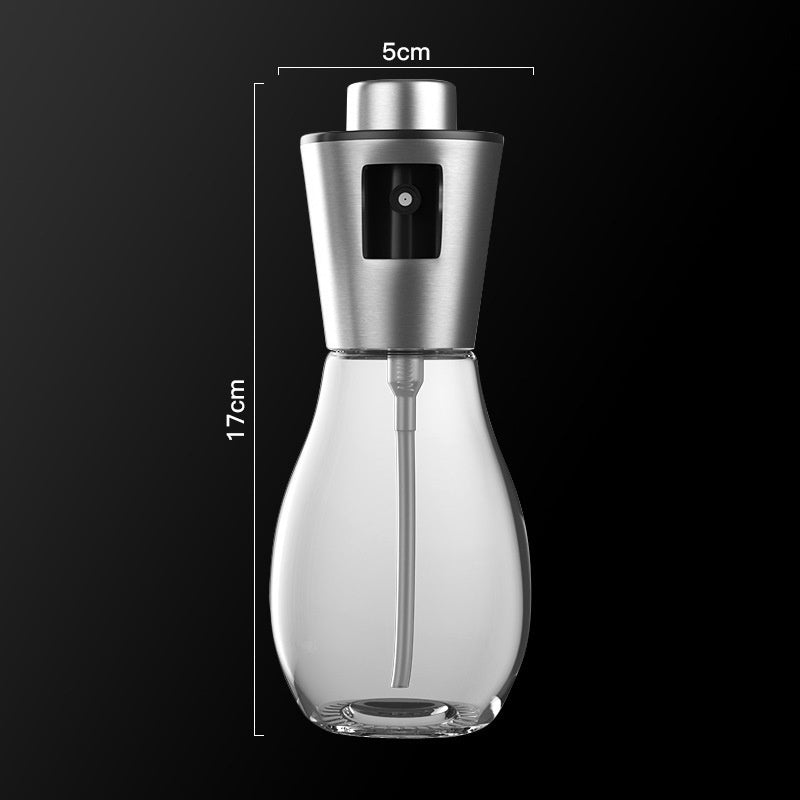 Stainless Steel Oil Dispenser Bottle - 100ml & 200ml Capacity, Automatic Pour