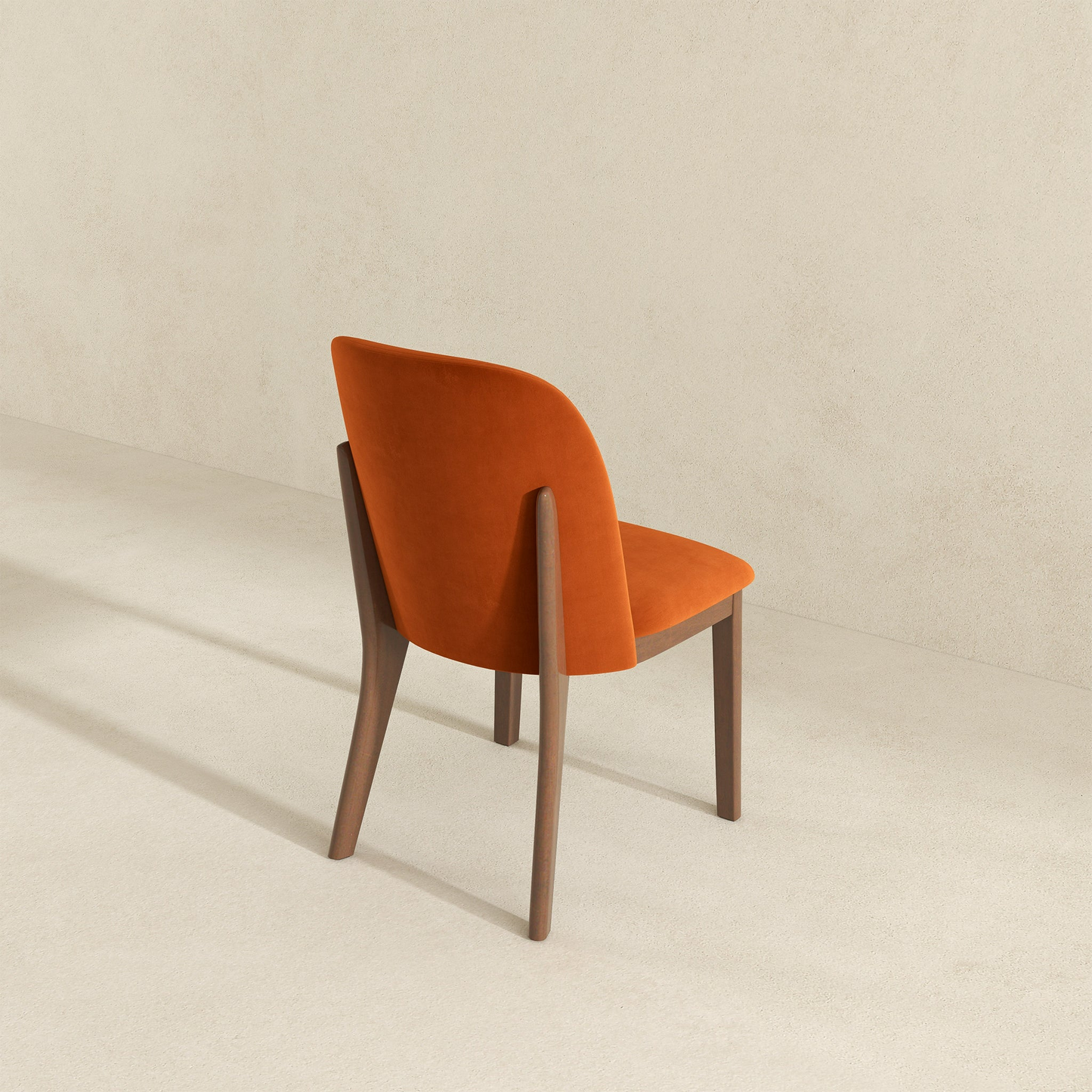New Design Dining Kitchen Mid-Century Modern Chairs With Wood Legs