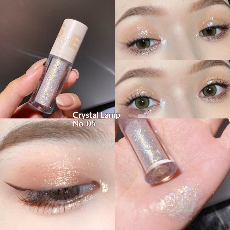 Liquid Eyeshadow with Glitter Sequins and Pearlescent Finish - Multiple Colors