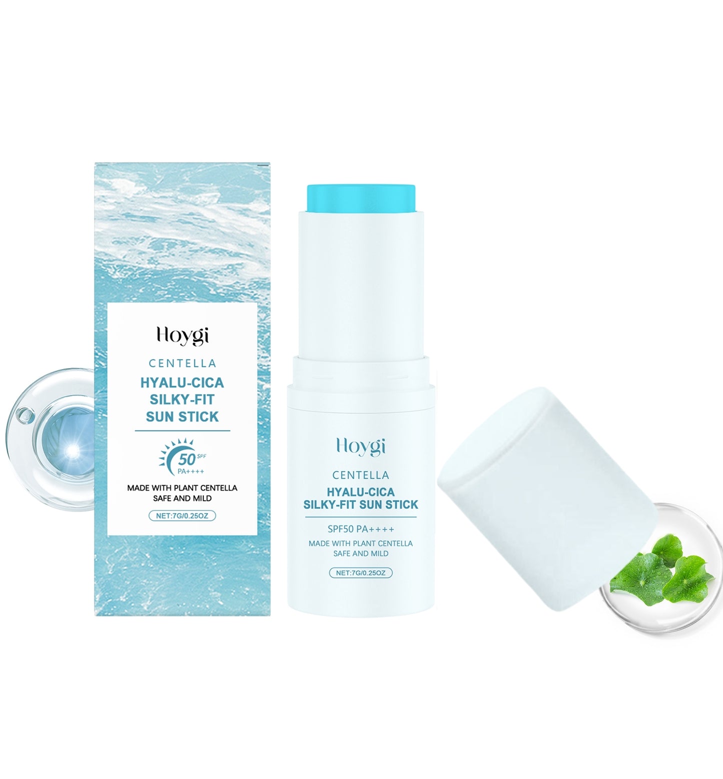 Mineral Sunscreen Stick for Face & Body SPF 50+ 7g - Water-Resistant & Hydrating