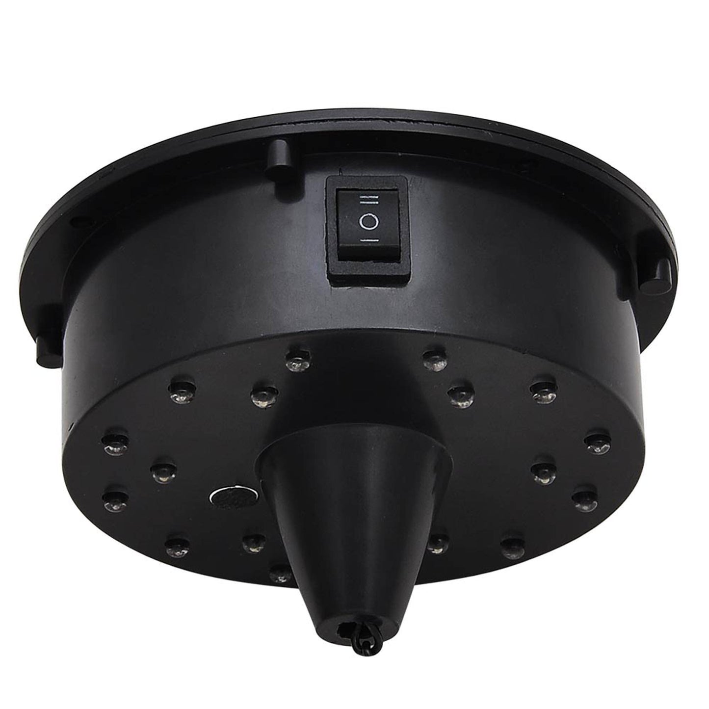 LED RGBW Mirror Ball Motor 6 RPM for Disco Lighting, Sound-Activated