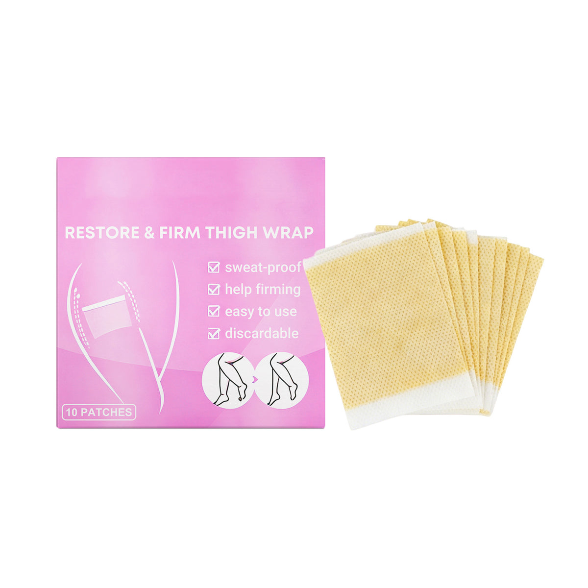 Restore Firm Thigh Wrap - 10 Pack Body & Skin Support Bandages