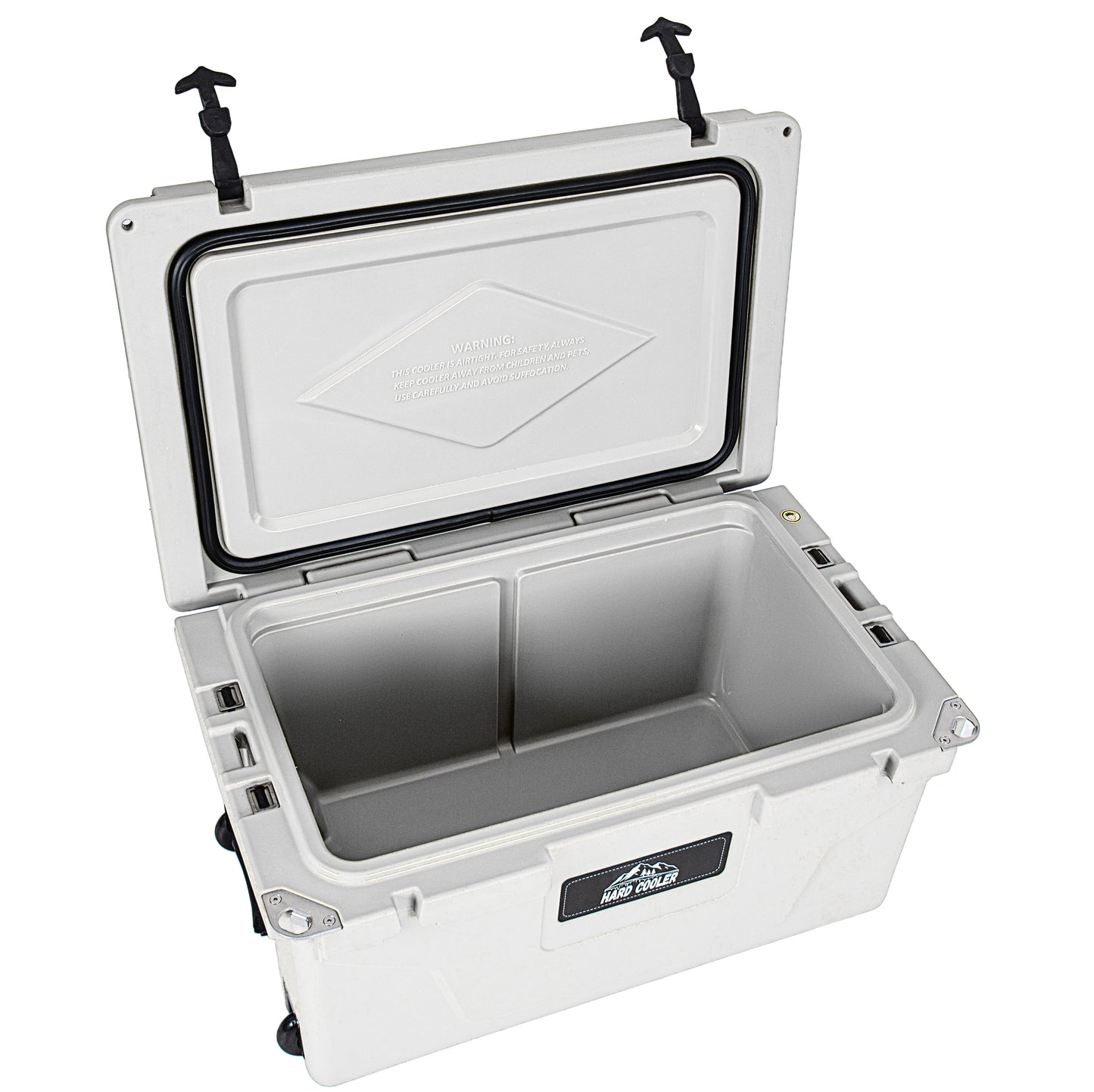 65QT Portable Insulated Cooler Box for Camping, Fishing & Outdoor Use