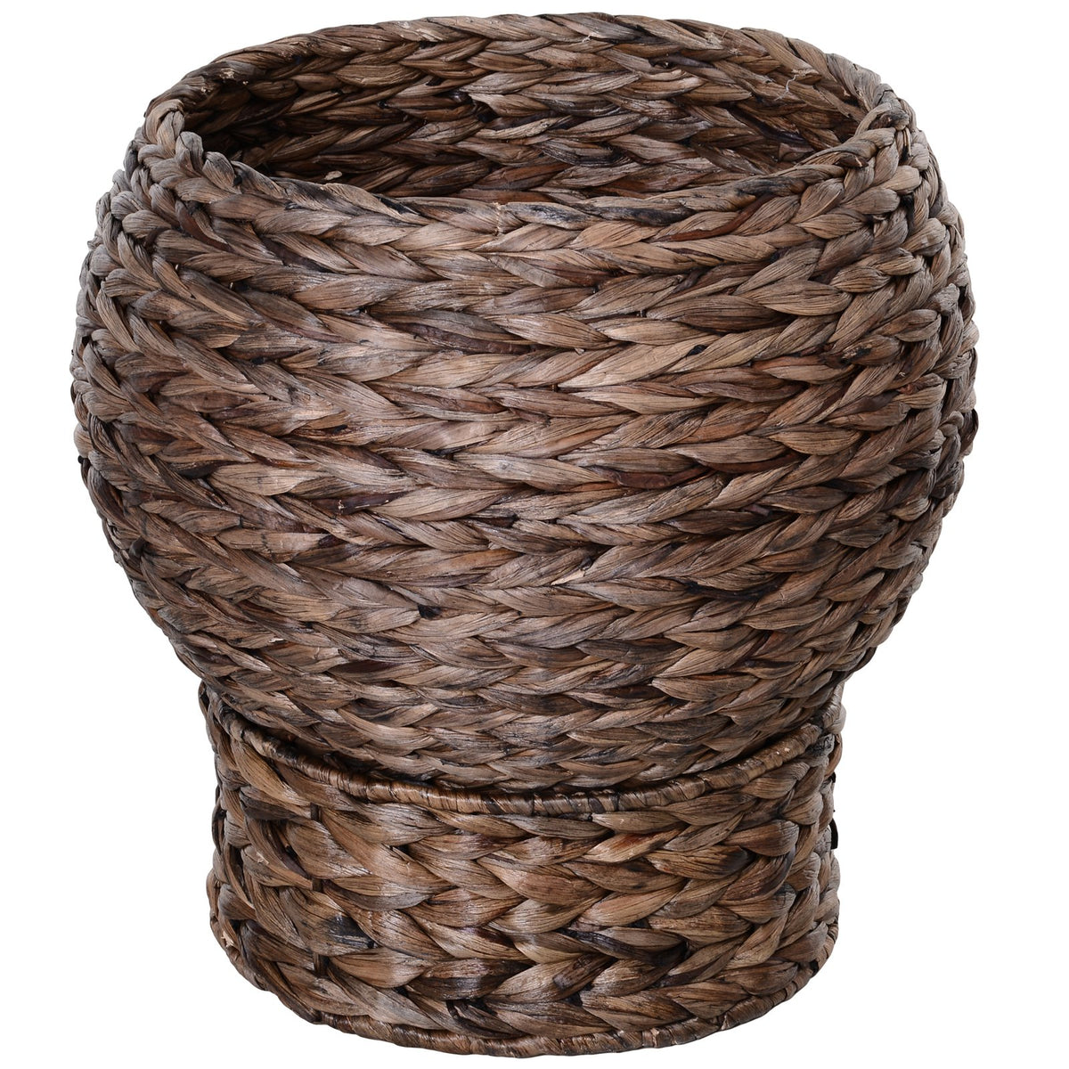 Elevated Cat Bed with Rotating Basket and Soft Cushion - Gray, 19.75 x 16.5 inches