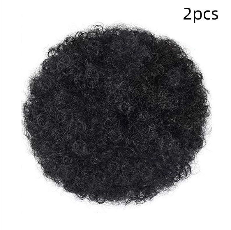 Large Afro Fluffy Micro-Curly Wig