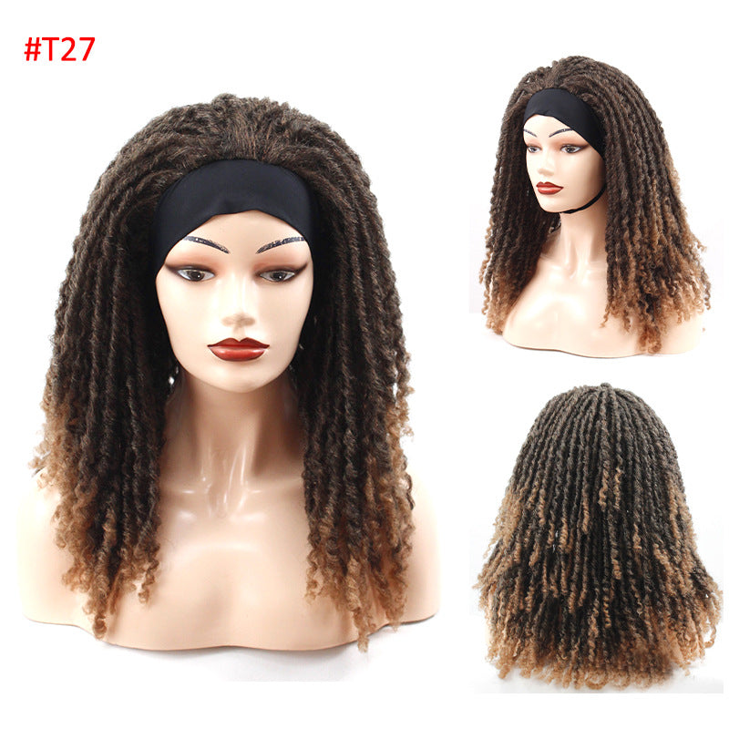 Curly Crochet Hair Wig - Long Ribbon Style