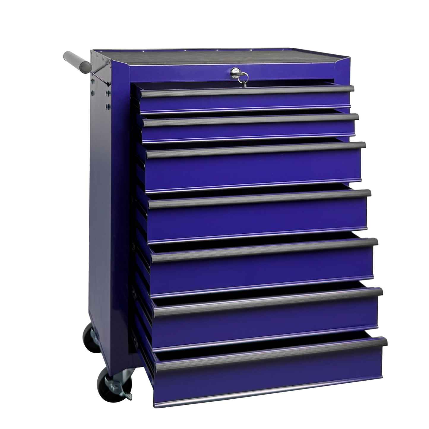 Rolling Steel Tool Chest with 7 Drawers - 20 Inch Garage Storage Cabinet
