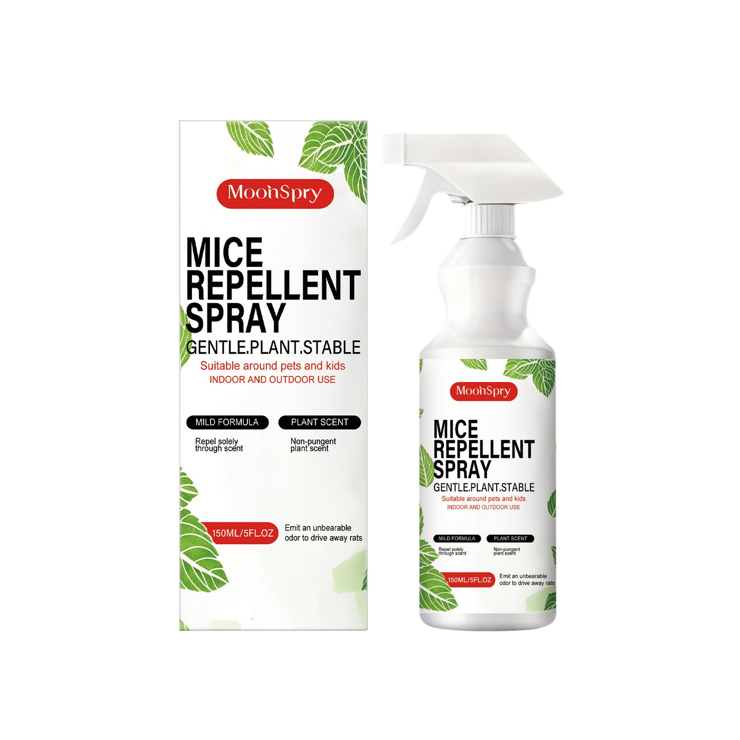 Rat Repellent Spray – Natural Insect & Rodent Control, 150ML