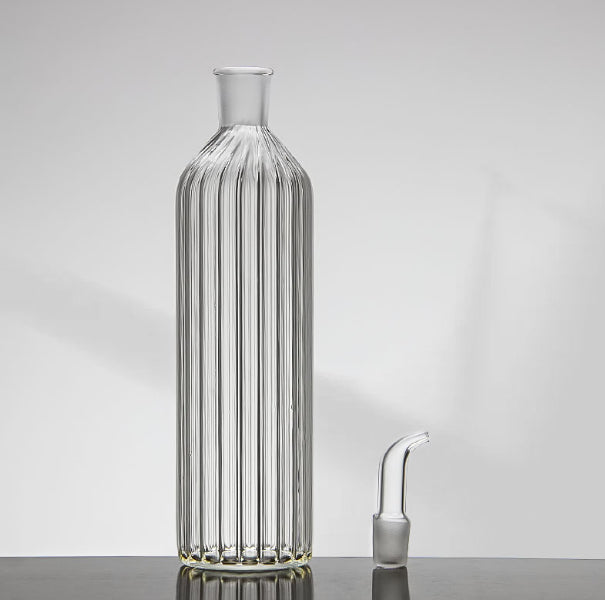 200ml Glass Seasoning Dispenser Bottle - Modern Minimalist Kitchen Storage