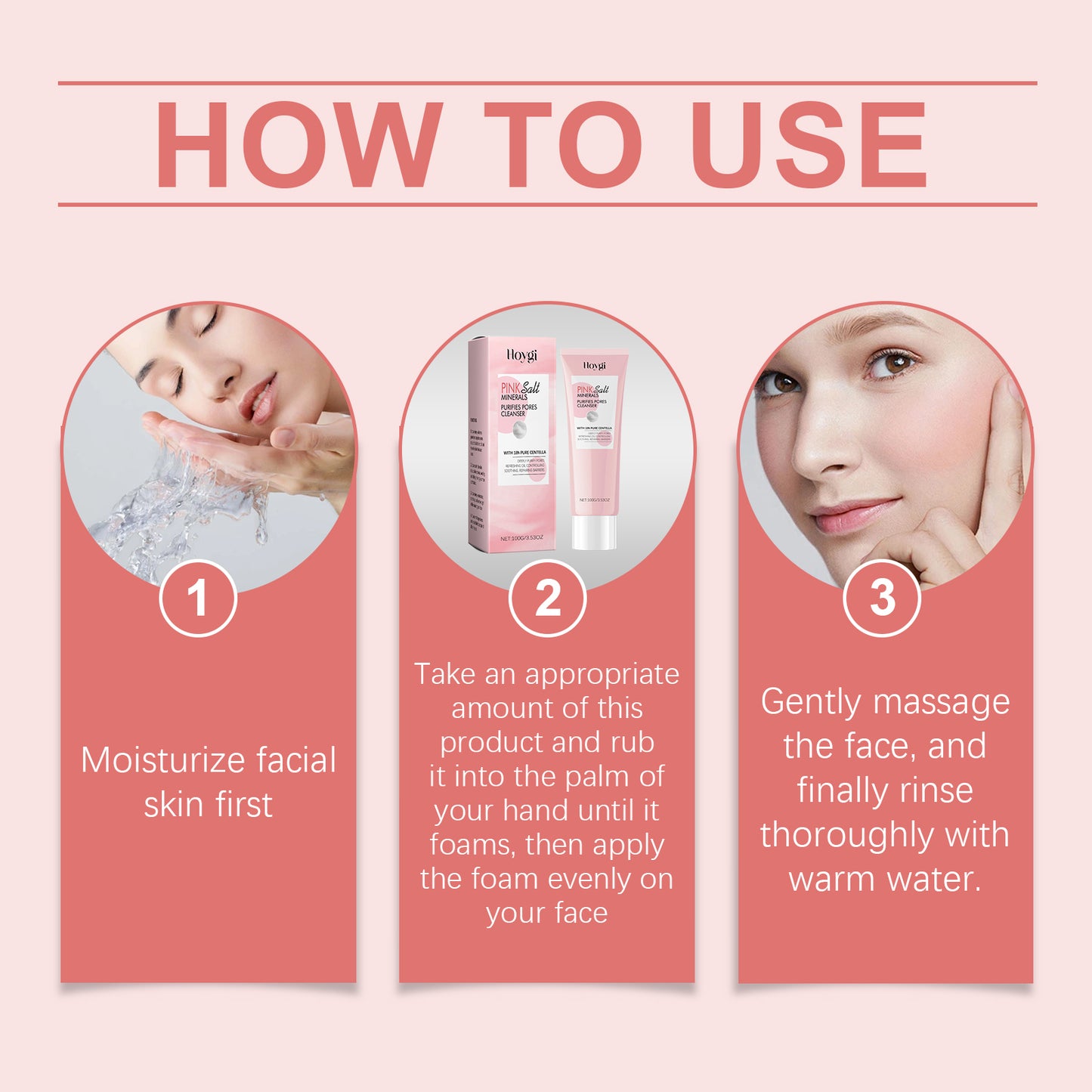 Deep Pore Cleansing Facial Wash - Hydrating Daily Face Cleanser