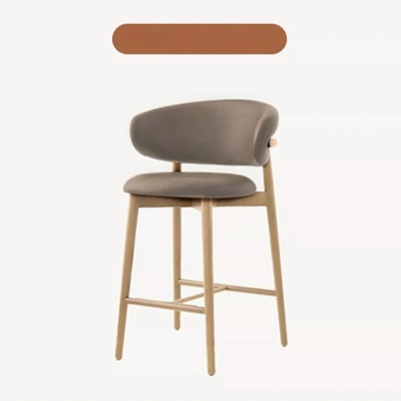 Modern Solid Wood Table and Chair Set - Multiple Colors & Heights