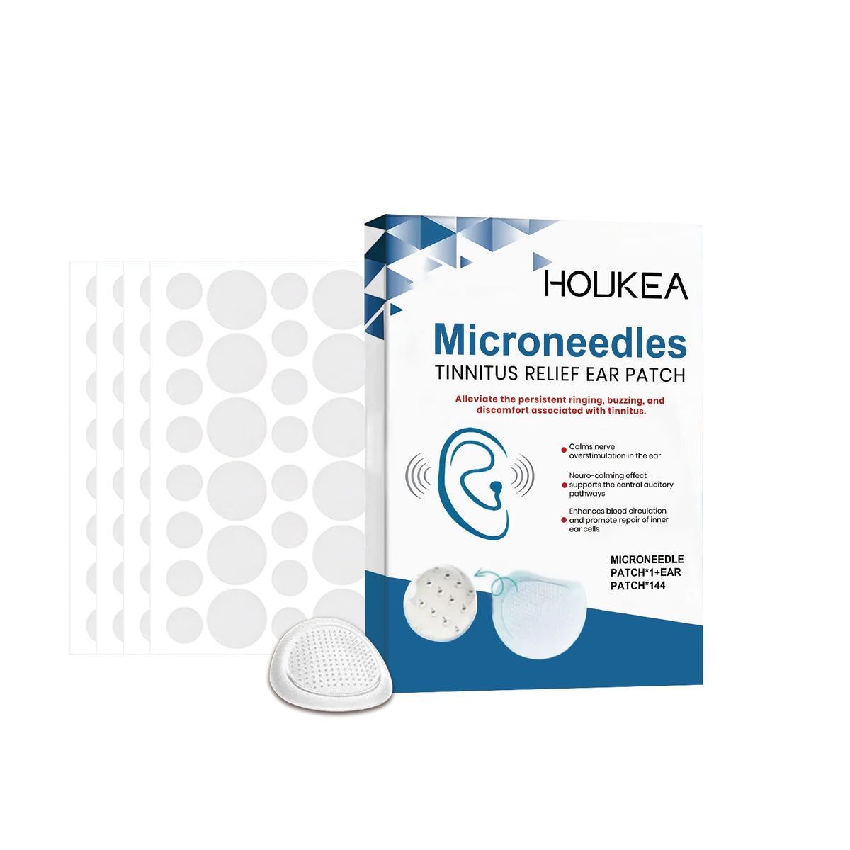 Micro Needle Tinnitus Relief Ear Patch