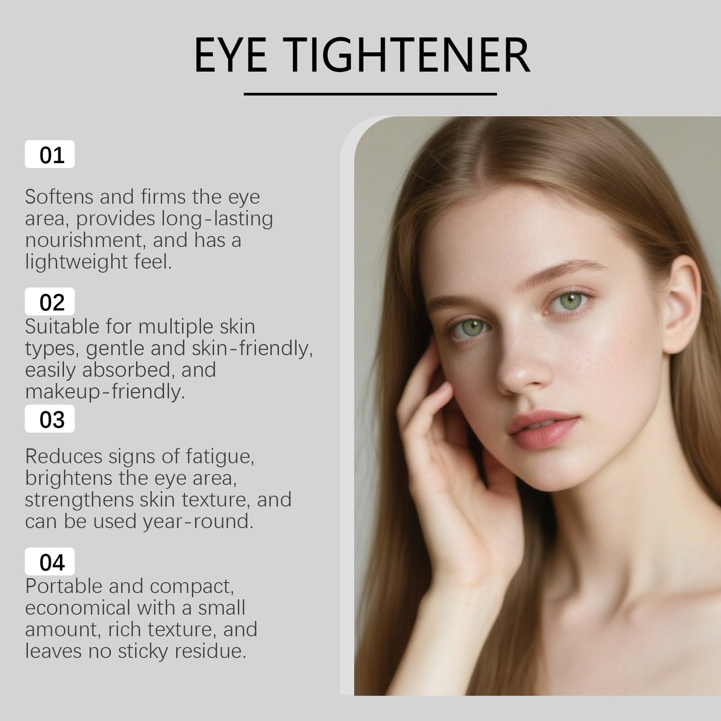 Firming Eye Cream for Nourishment - 20ML Anti-Aging Facial Care