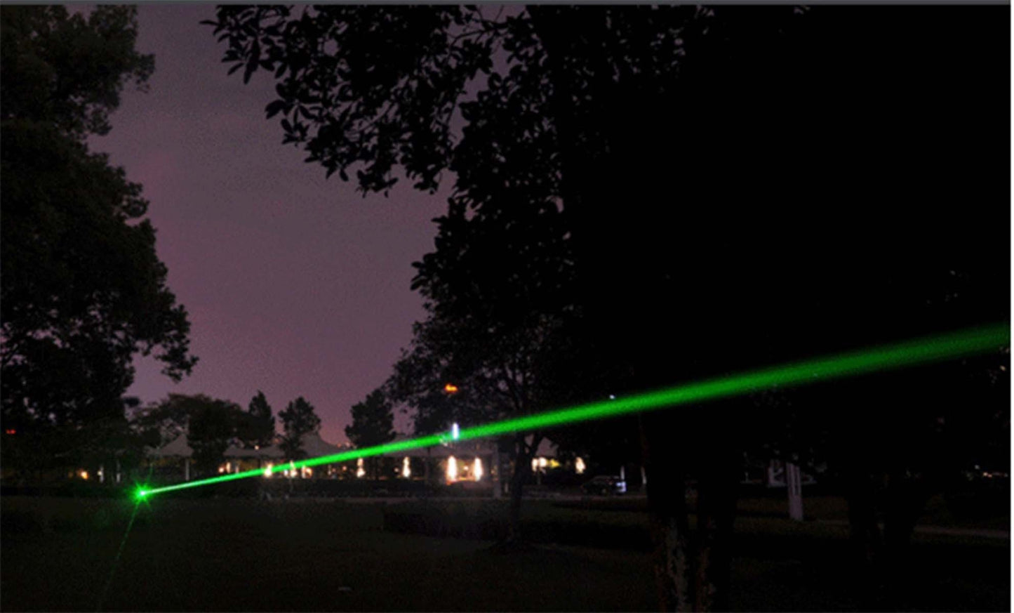 USB Rechargeable Green Laser Pointer Pen Light for Astronomy & Presentations