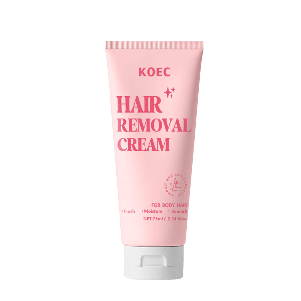 Gentle Body Hair Removal Cream with Scraper - Non-Irritating Skin Care