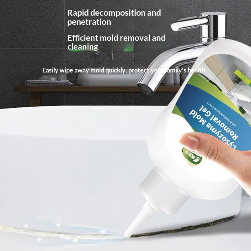 High-Capacity Mold-Removal Gel for Washing Machine Drums & Seals