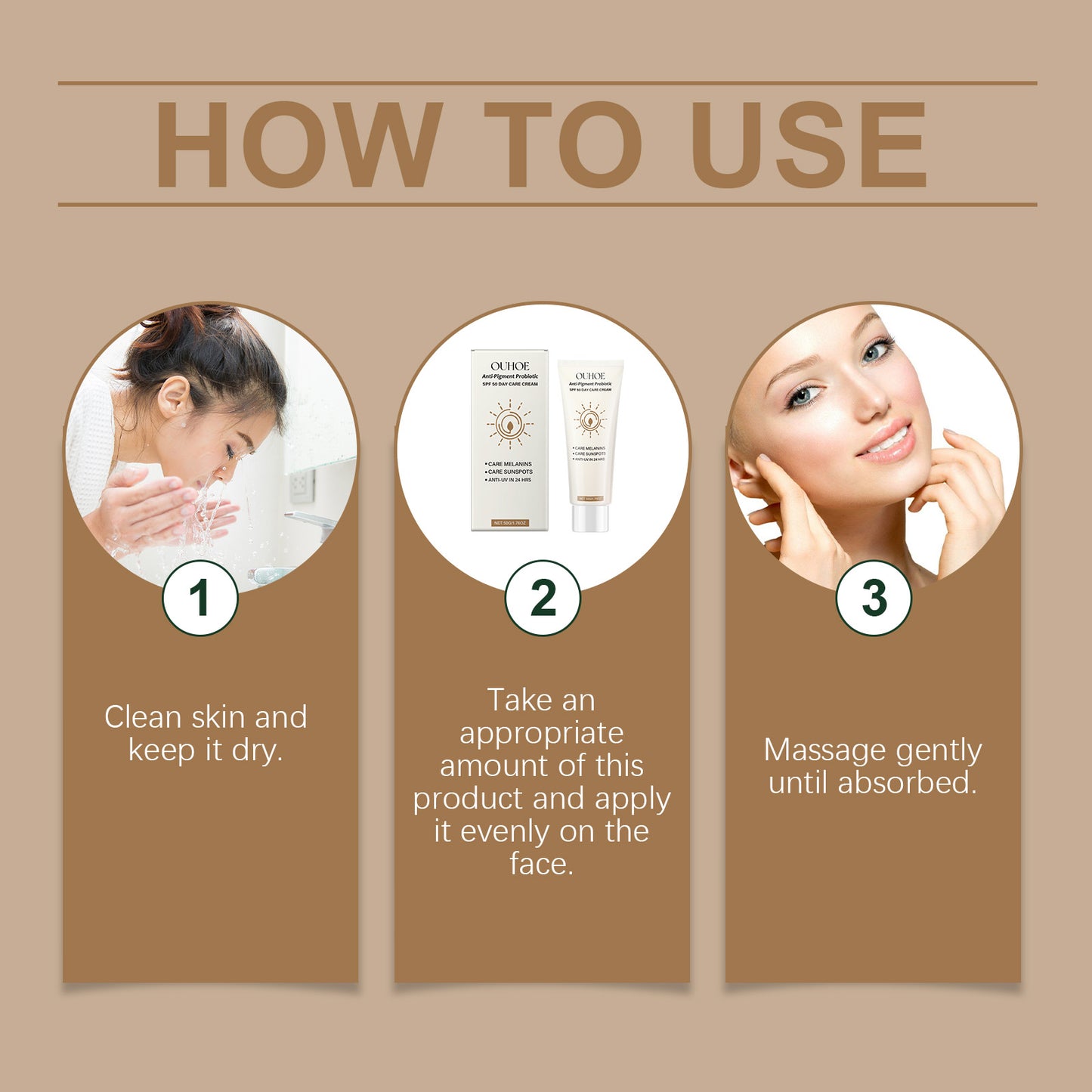 Protective Moisturizing Face Cream - Brightening Skin Care Lotion