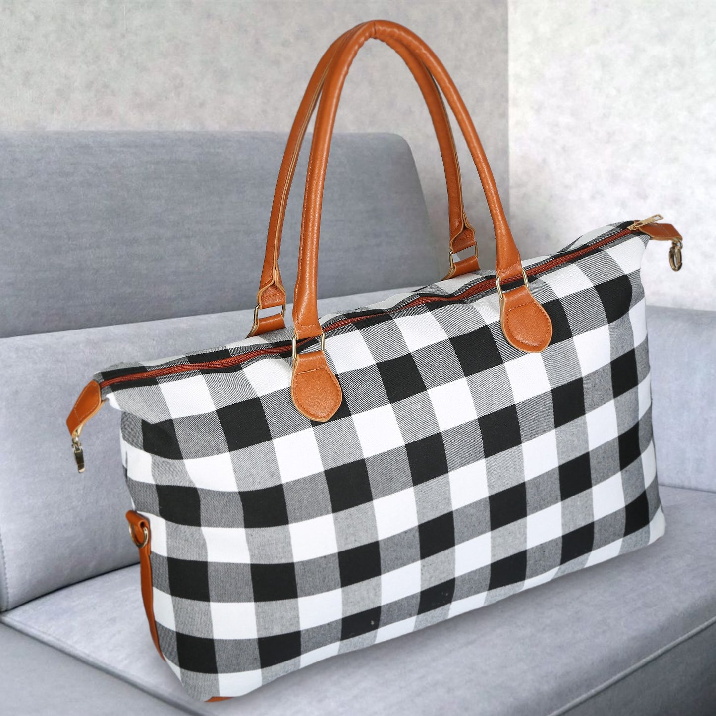 1Pc Women Duffle Bag Travel Luggage Bags Weekend Overnight Tote