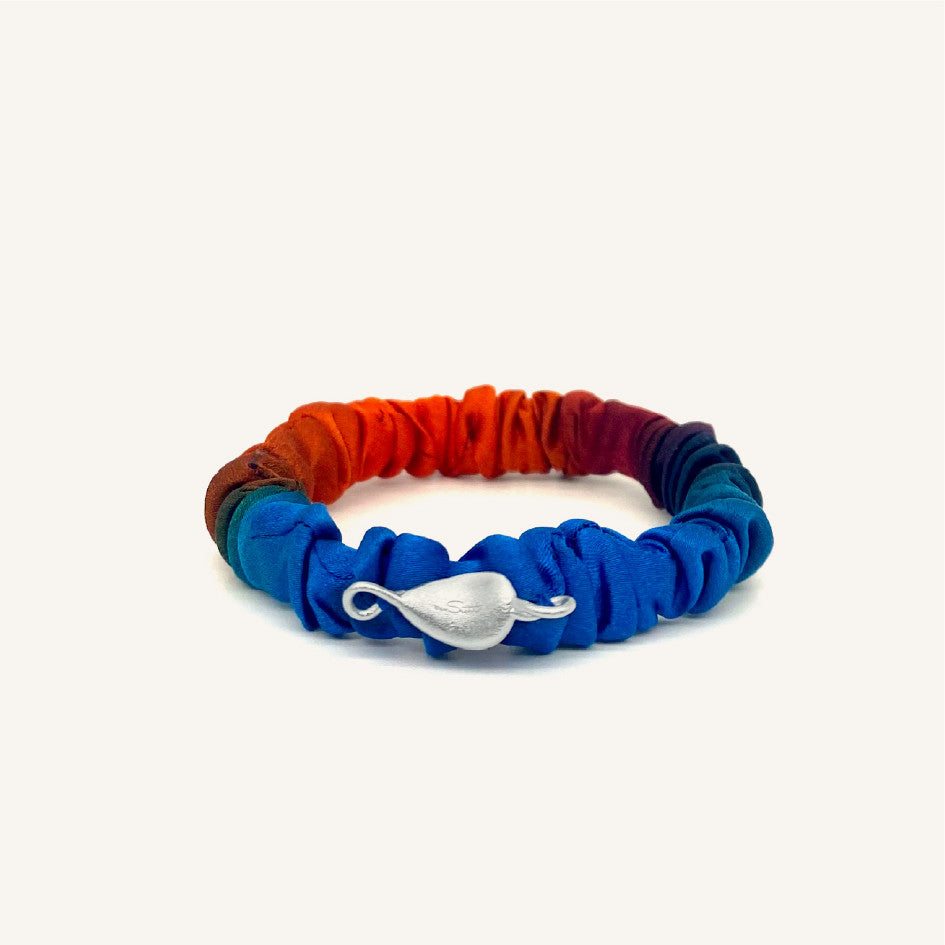 Silk Hair Tie - Romantic French Seamless Hair Accessory for Women