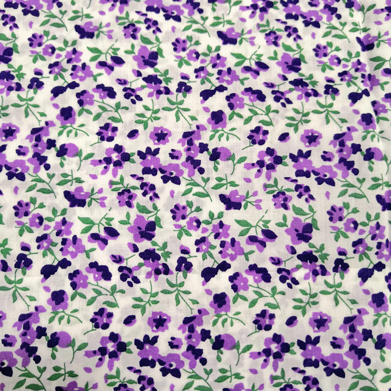 Dense Cotton Printed Fabric for Home Textile & Sewing - Spring & Summer