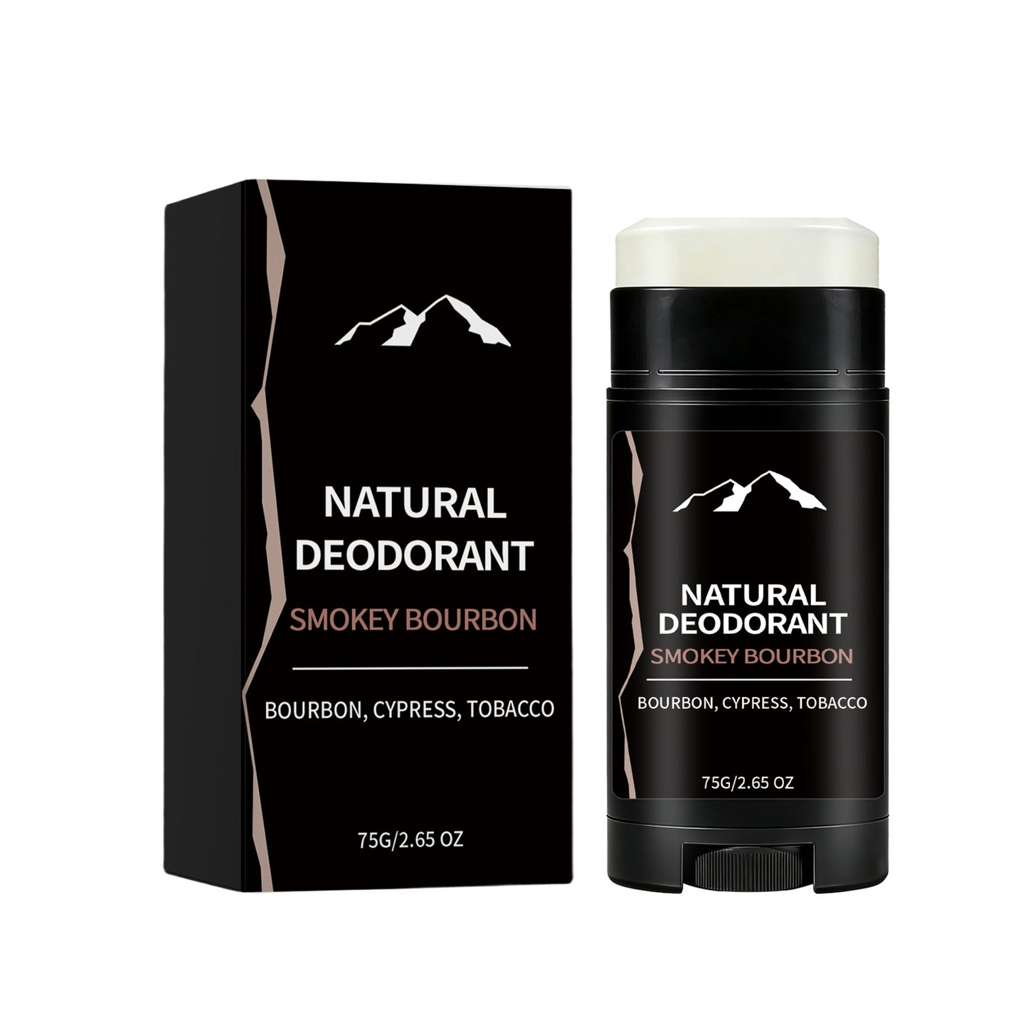 Men's Wooden Balm Stick 75g Natural Skin Care for Face & Lips