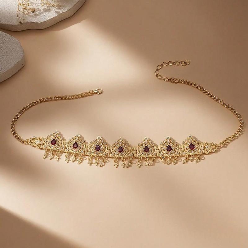 Elegant Gold-Plated Women’s Hair Accessory Headpiece - Fashionable Jewelry