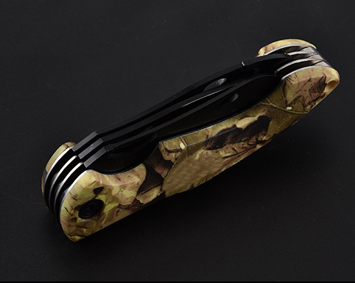 Multifunctional Outdoor Folding Knife with Alloy Steel Blade - Camping & Hiking Tool