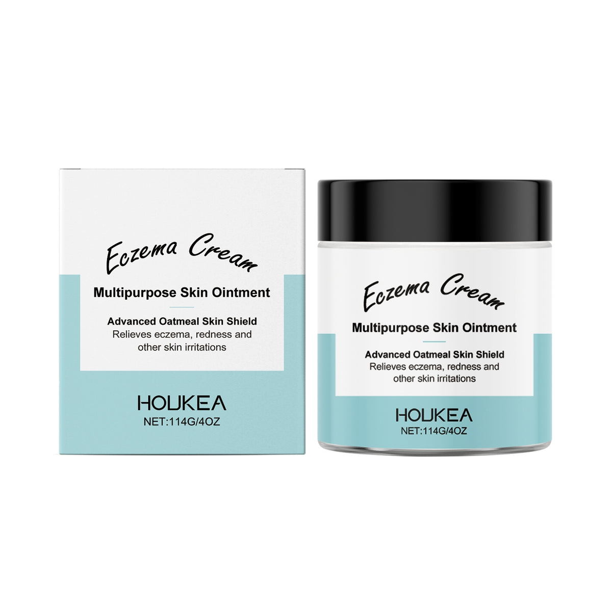 Eczema Soothing Body Care Cream - 114g, Oats & Mint for Sensitive Skin