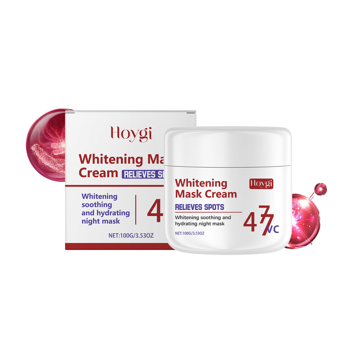 Moisturizing Facial Hydrating Mask - 100g Mild Skin Care