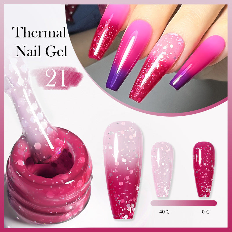Color Changing UV Nail Polish Kit with Gradient Effects - Multiple Colors