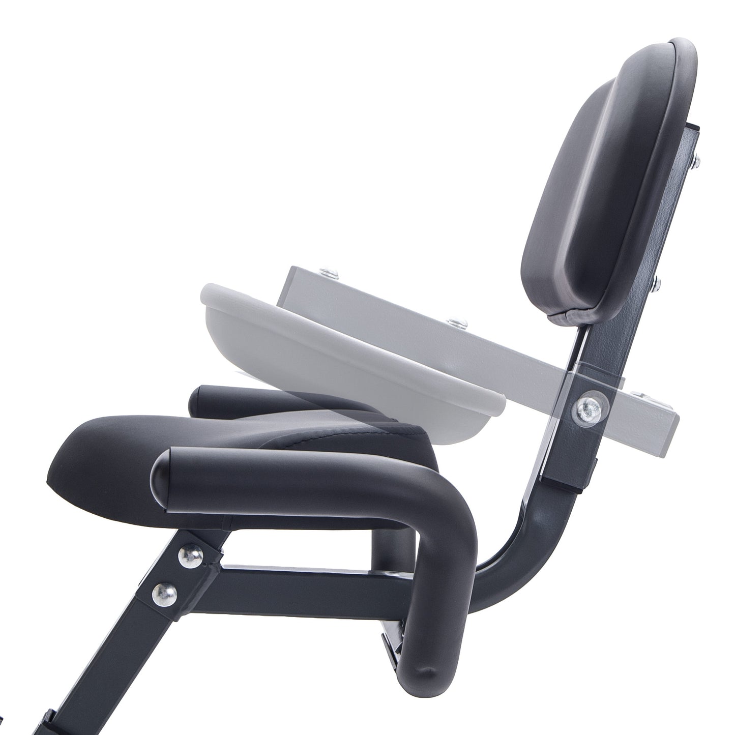 Folding Exercise Bike with 16-Level Resistance & Arm Bands - Blue
