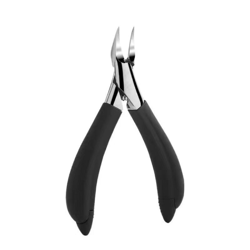 Ingrown Nail Bent Nose Pliers for Pedicure Nail Cuticle Care - Stainless Steel