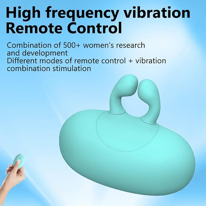 Remote Control Clitoral Stimulator - 10-Frequency Vibrator