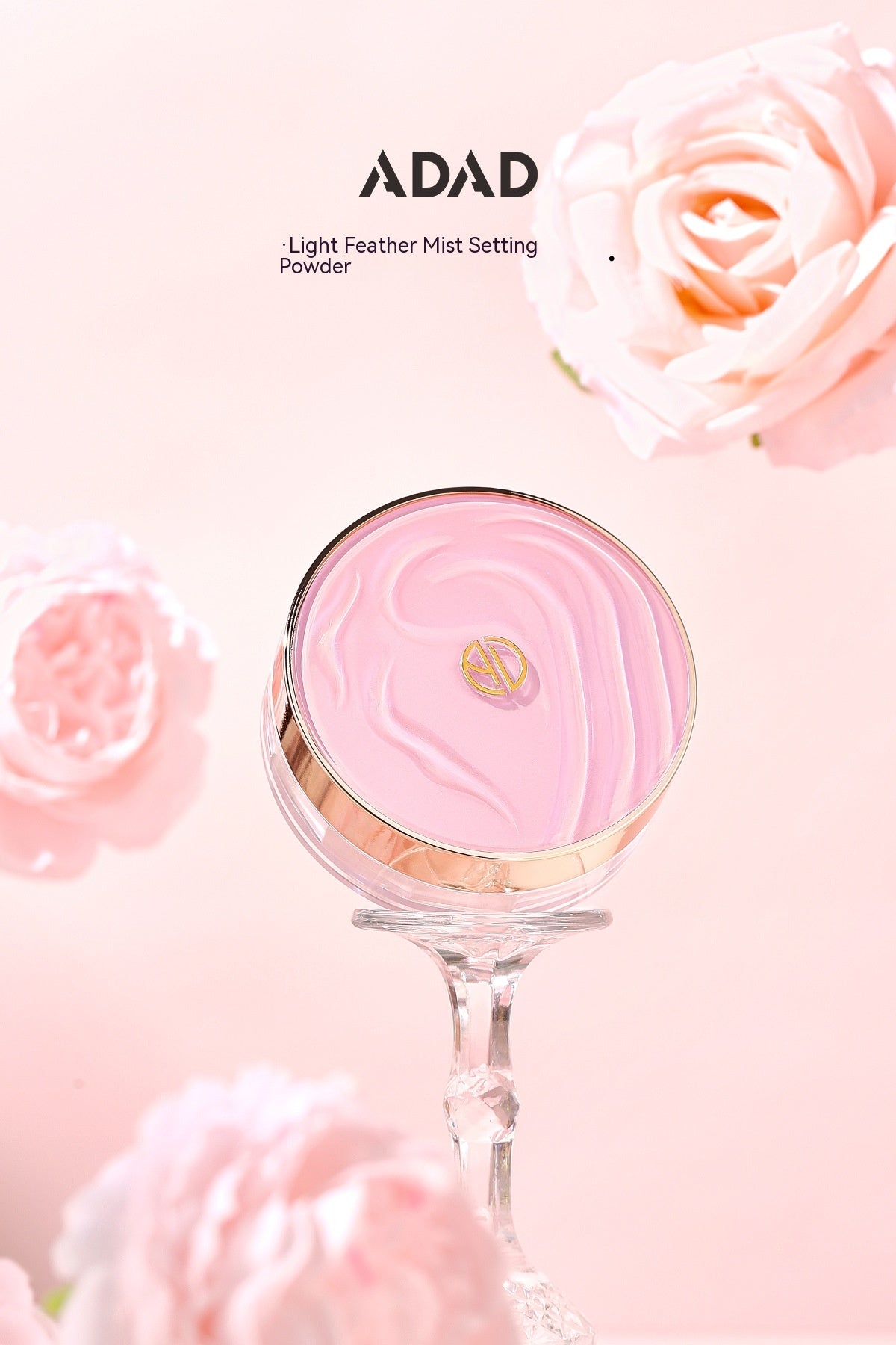 Light Feather Soft Face Powder Concealer - Natural & Ivory White, 10g