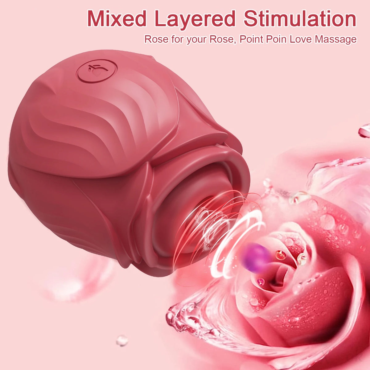 Female Electric Egg Sucker - Silicone & ABS Control Button, Multiple Colors