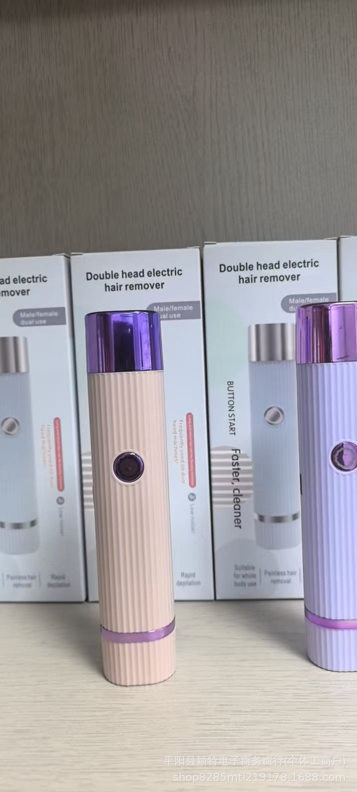 Electric Hair Removal Device for Face & Body Rechargeable Facial & Body Epilator