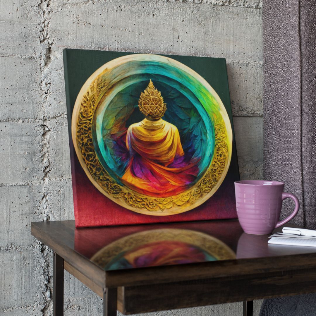30x30cm Canvas Wall Art Painting - Artistic Wall Decor for Living Room