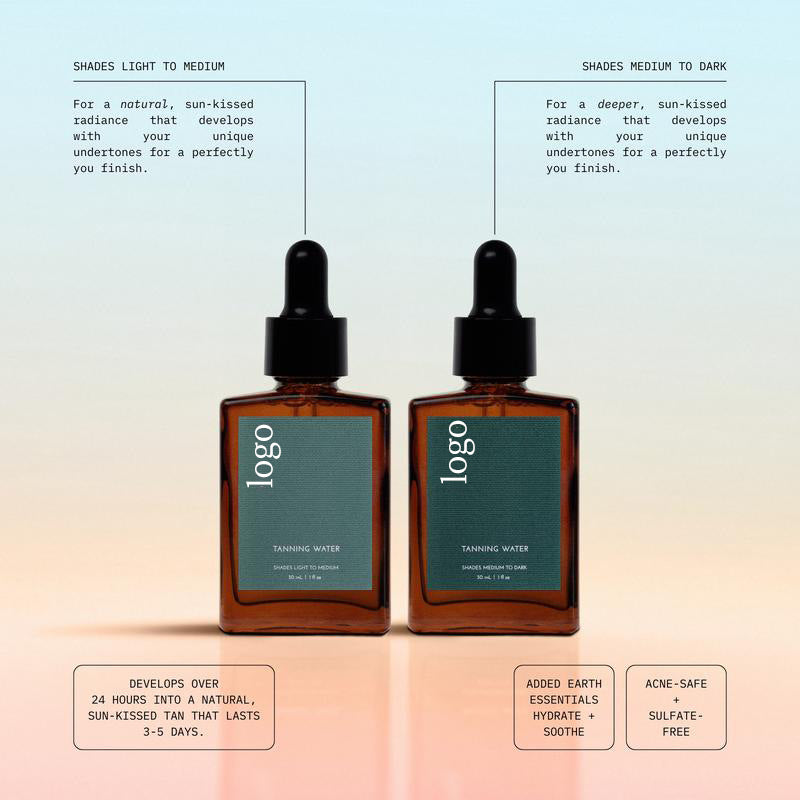 Facial Body Sun Tanning Dropping Liquid