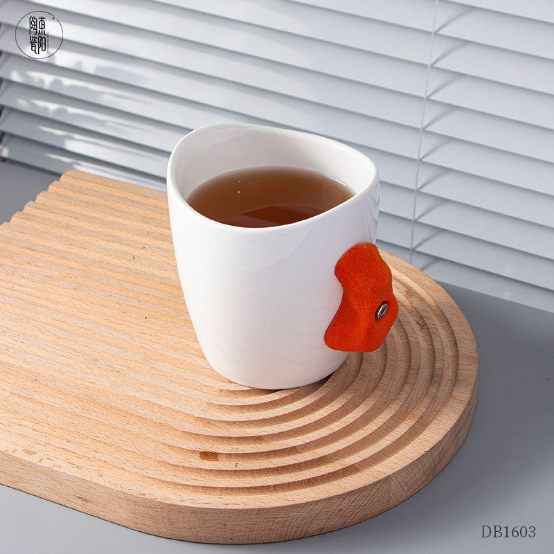 Large-Capacity Ceramic Drinking Cups - Modern & Minimalist Kitchenware