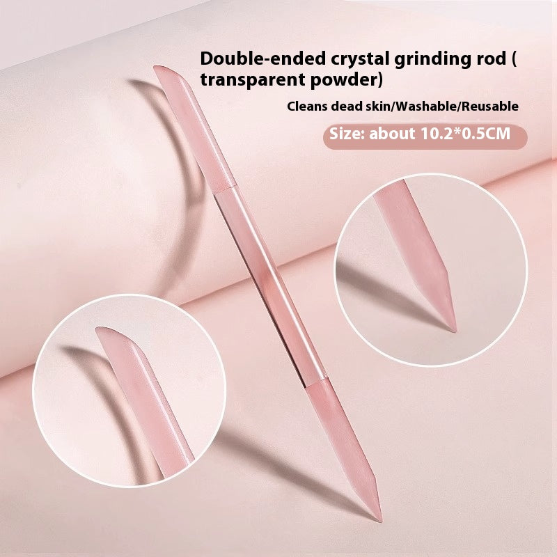 Manicure Nail Art Crystal Carving Frotton Exfoliating Tool Set