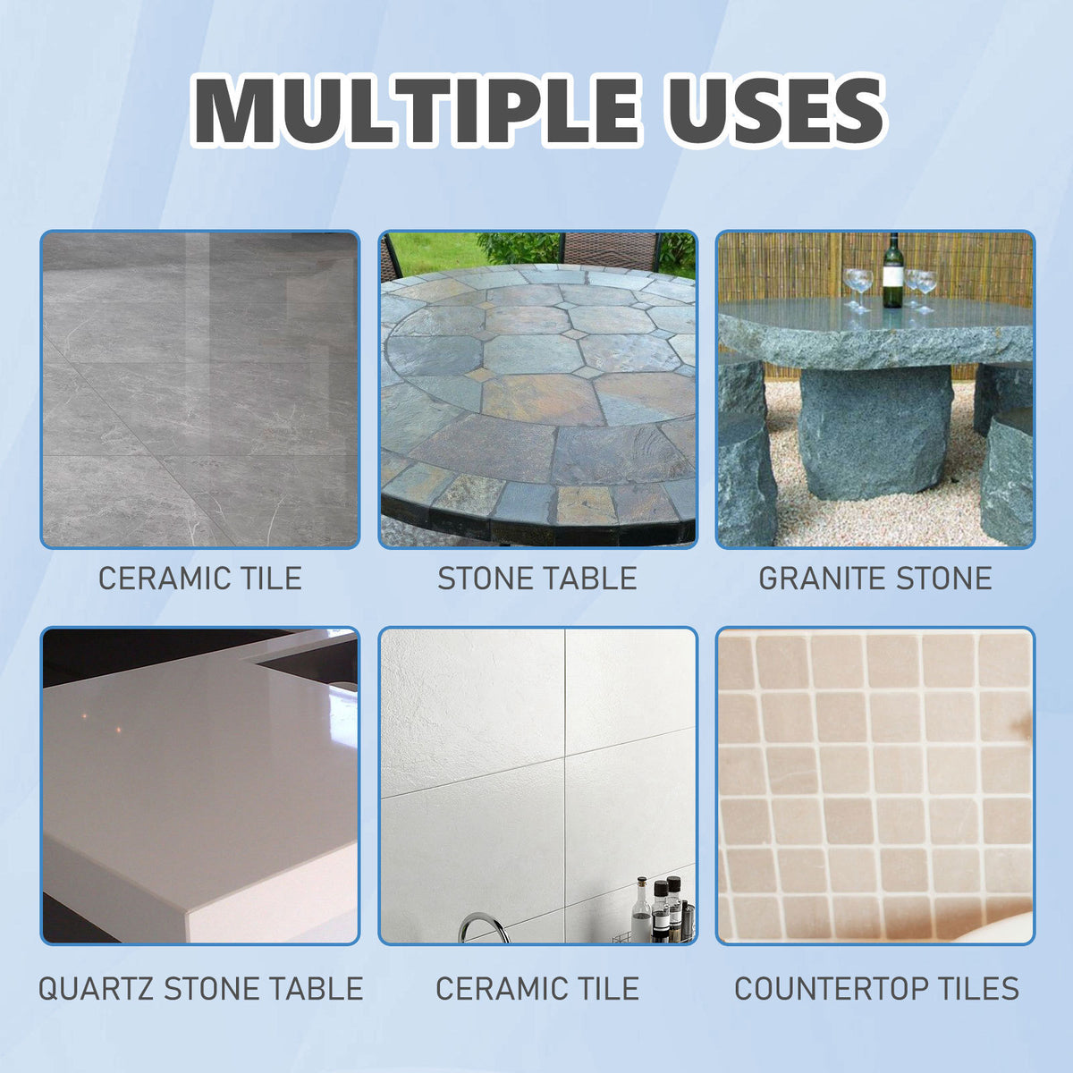 Multi-Purpose Stone Cleaning Powder for Tiles & Surfaces - 200g