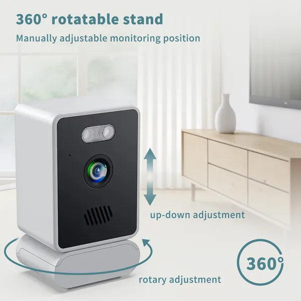 Disguised WiFi Surveillance Camera with Motion Detection for Home & Shop Security