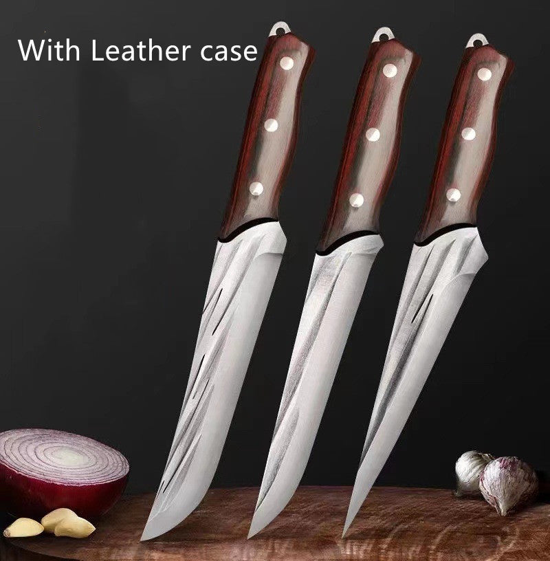 Multi-Purpose Boning and Butcher Knife Set - Kitchen Professional Chef Tools